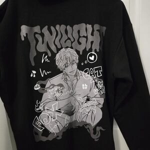 Spy X Family Loid Froger/Twilight Black Graphic Unisex hoodie